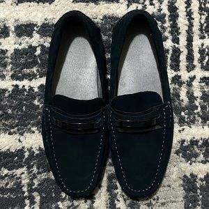 Calvin Klein Blue Suede Loafers